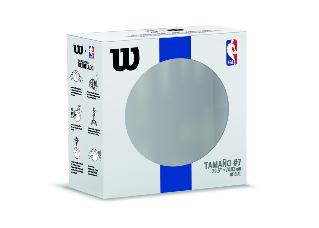 Caja Exhibidora para Balón Wilson Basquetball No.7