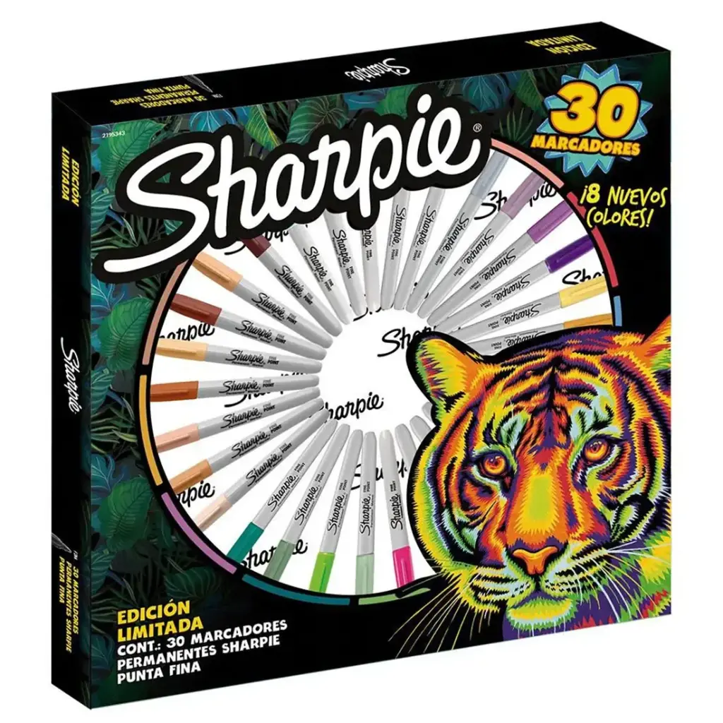 [2195343] Marcadores Sharpie Ruleta Fine Earth x30 Surtidos