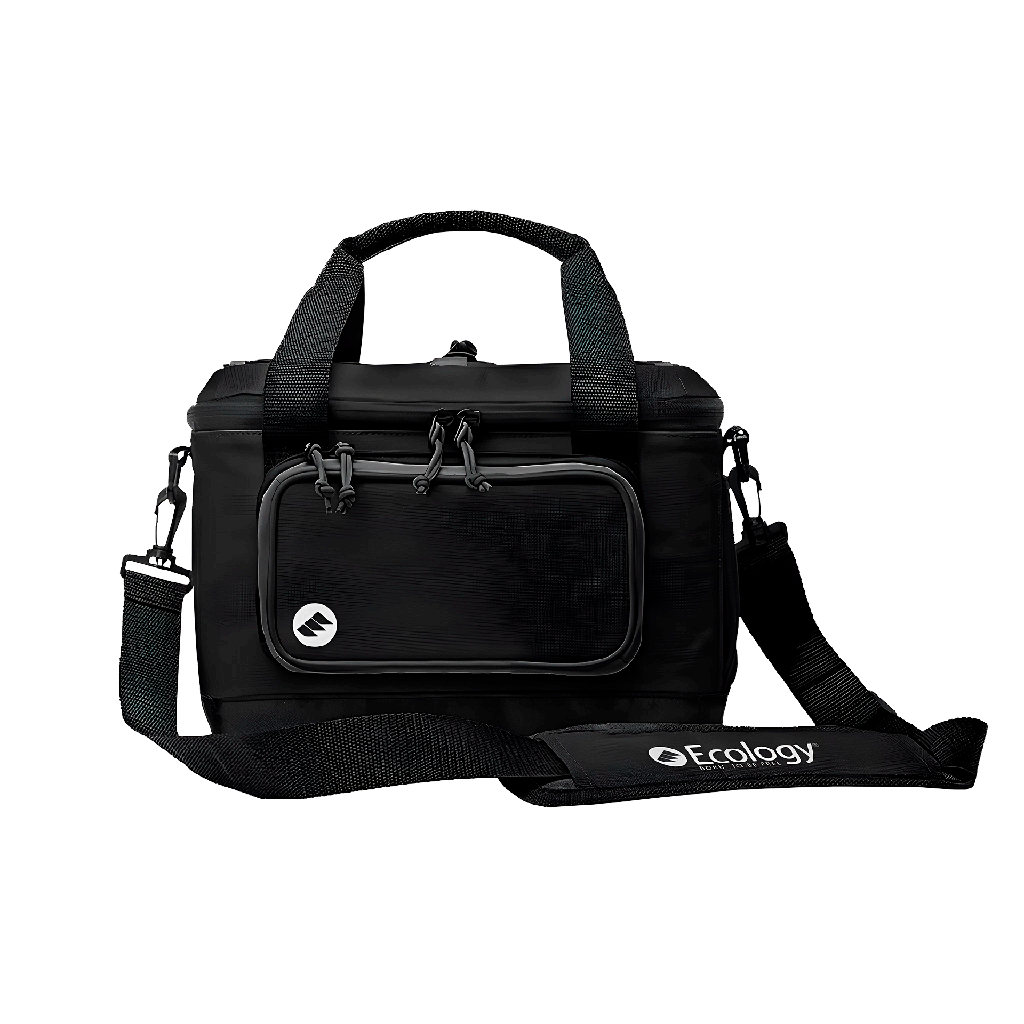 [12043] Soft Cooler Ecology Horizontal 20L (NEGRO/GRIS)