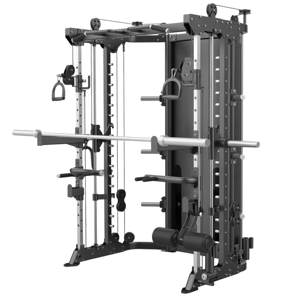 [66533] Maquina Smith Fitness multifuncional K6 Professional (60 kg x 2)