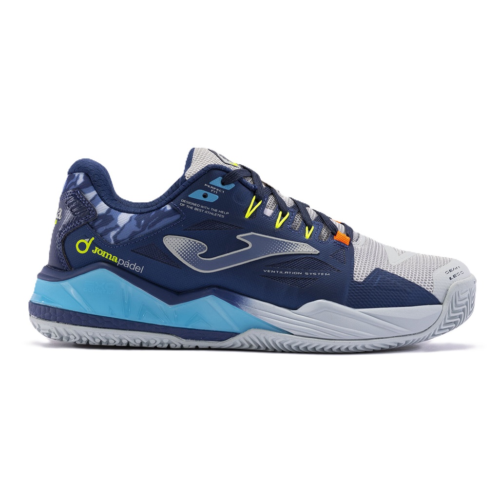 [TSPINW2405OM-41] Zapato Spin Padel Joma  (Azul Petróleo, 41)