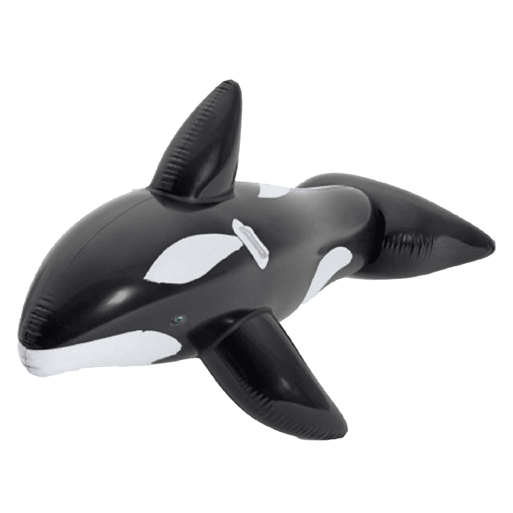 [41009] Flotador Inflable Orca Jumbo Bestway 2.03m x 1.02m 