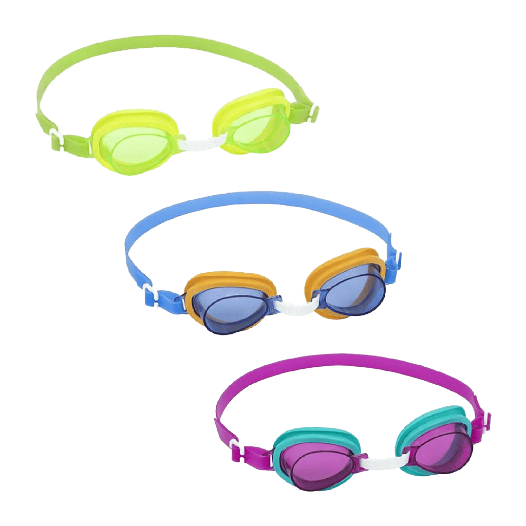 [21074] Lentes de Natación Infantiles Bestway Burst Essential 3 Pack
