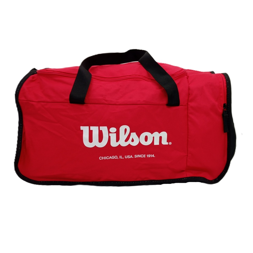 [65.GE000R] Bolso de Viaje Wilson Regina (ROJO/NEGRO)