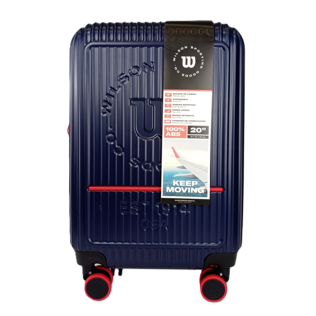 [65.1748A.2] Maleta de Viaje Wilson Santander 20" (AZUL MARINO)