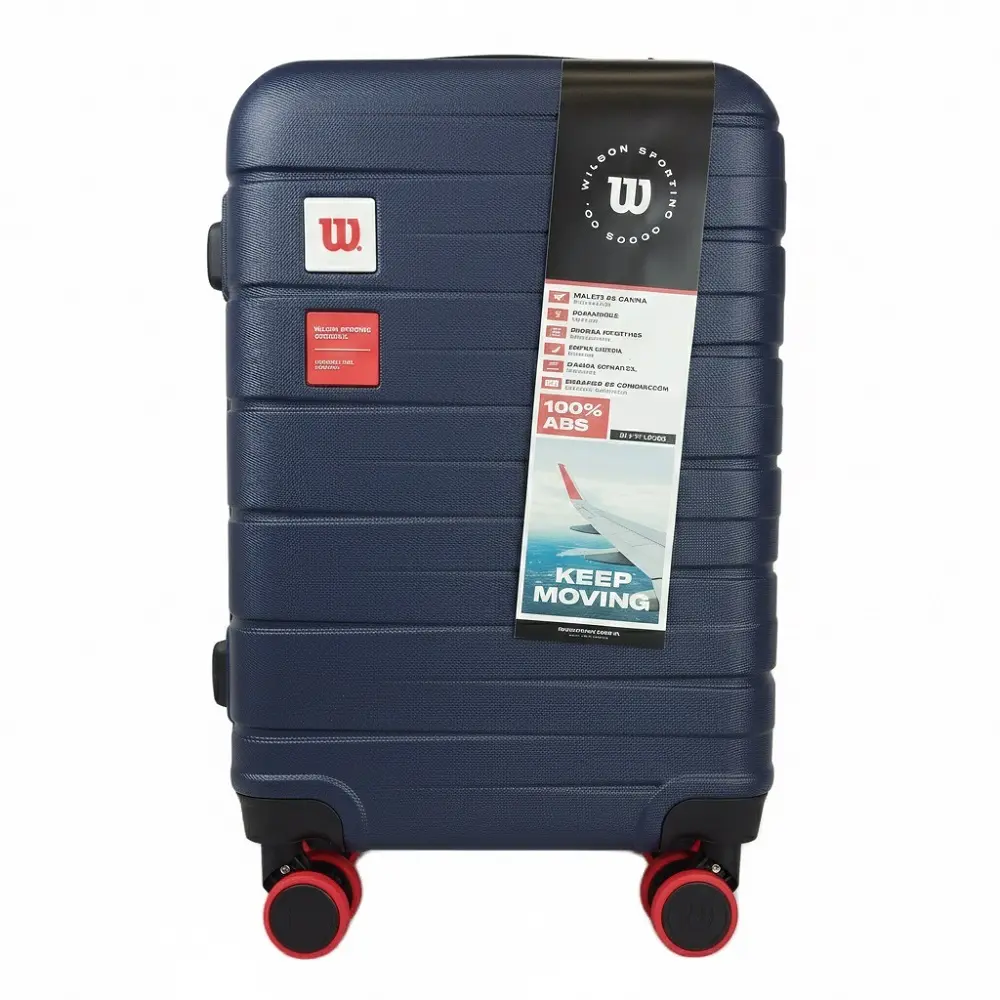 [65.1752A.3] Maleta de Viaje Wilson Toluca 24" (AZUL MARINO)