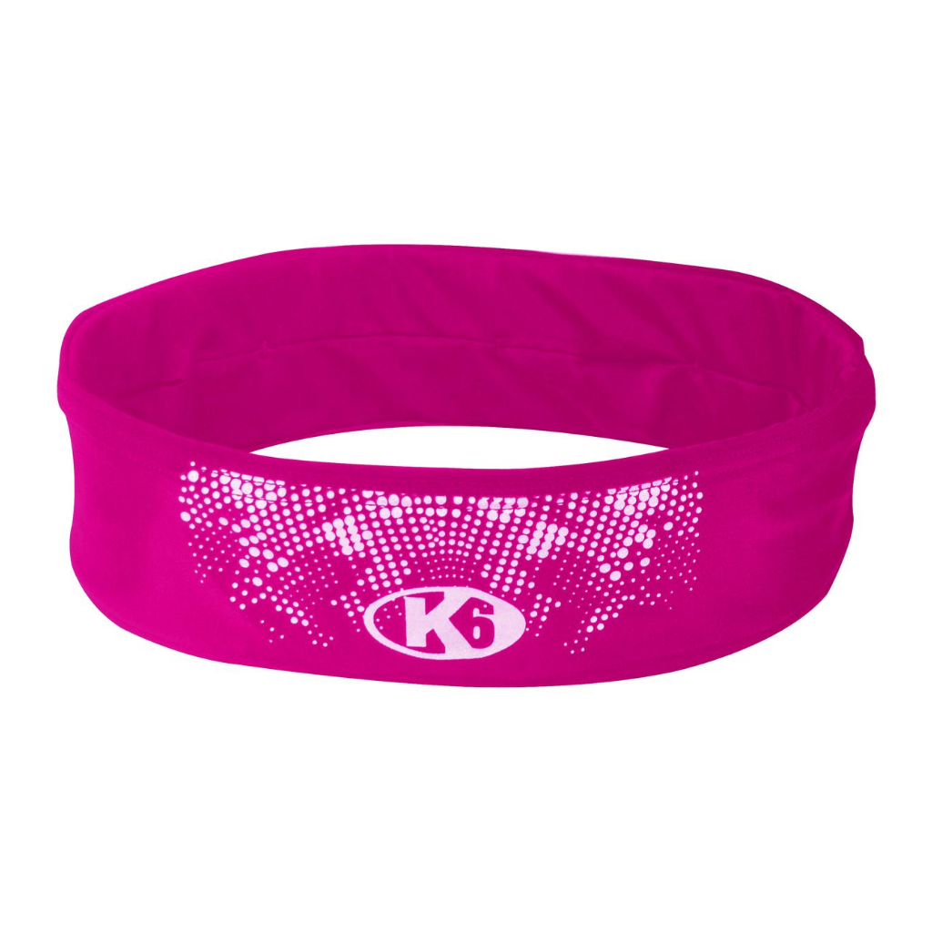 [67949] Cinturón Elástico para Correr K6 Rosado (XS/S)