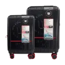 Set de 2 Maletas de Viaje Wilson Santander Negro 20" y 24"
