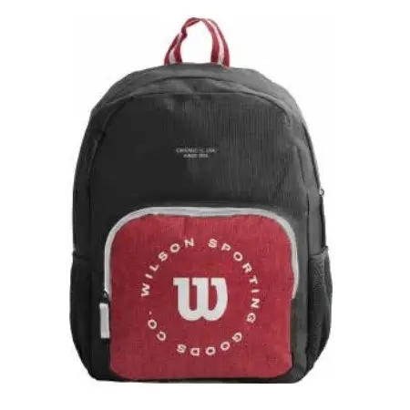[65.AC008B] Morral Casual Wilson Brisbane (Negro y Rojo)