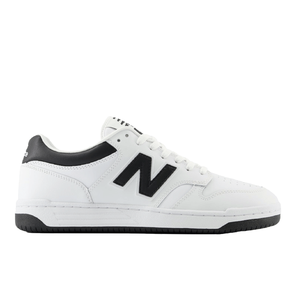 [BB480LBK-D-10.5] Zapato Lifestyle New Balance BB480 Low (NEGRO/BLANCO, 10.5)