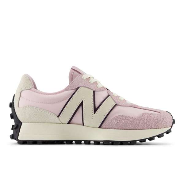 [WS327SSB-B-10.5] Zapato Lifestyle Mujer New Balance 327 Modern Sport (Rosado y Blanco, 10.5)