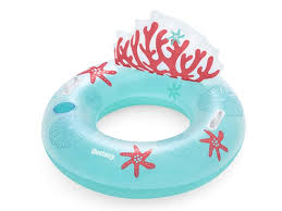 [43730] Flotador Inflable Anillo Bestway Coral Bliss Swim Tube 1.07m x 1.13m