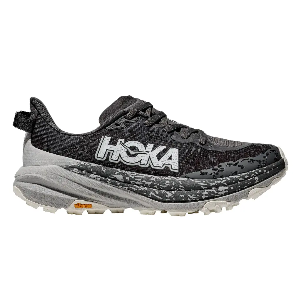 [1147811-SLTG-10.5] Zapato Running Dama Hoka W SpeedGoat 6 (Gris y Negro, 10.5)