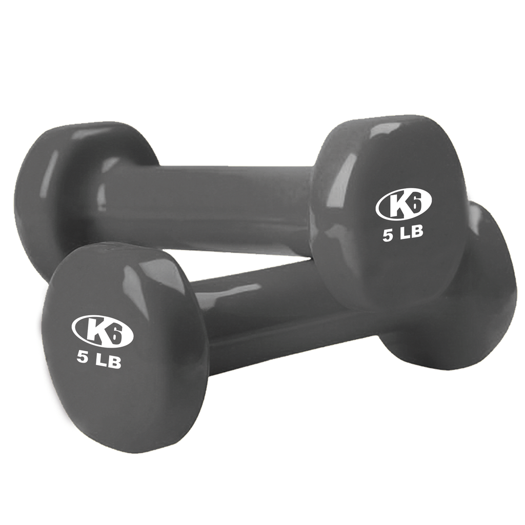 Mancuernas de Vinil K6 2unds 5Lb 