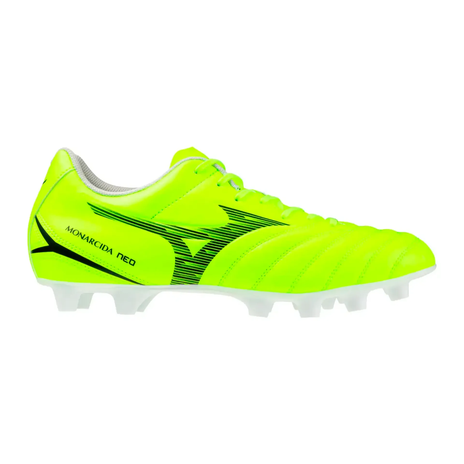 [P1GA262545-10.5] Zapato Fútbol Mizuno Monarcida Neo III Select (10.5, VERDE Y NEGRO)