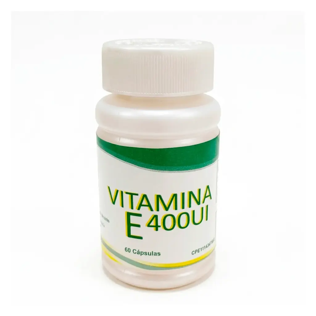 [022-LB] Vitamina E Laboratorios Baron's 400UI 60 Cápsulas Blandas 