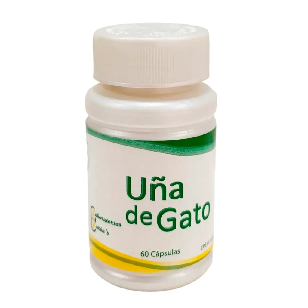 [024-LB] Uña de Gato Laboratorios Baron's 300mg 60 Cápsulas