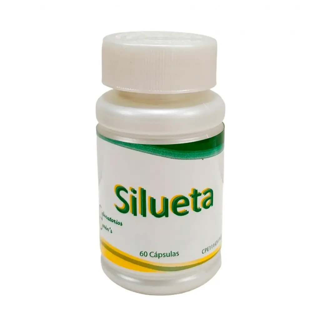 [019-LB] Silueta Garcinia Laboratorios Baron's Control Peso Ansiedad 60 Cápsulas 