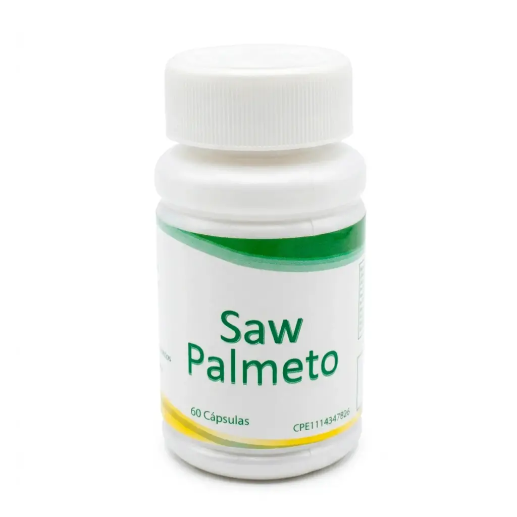 [018-LB] Saw Palmetto Laboratorios Baron's 500mg 60 Cápsulas 