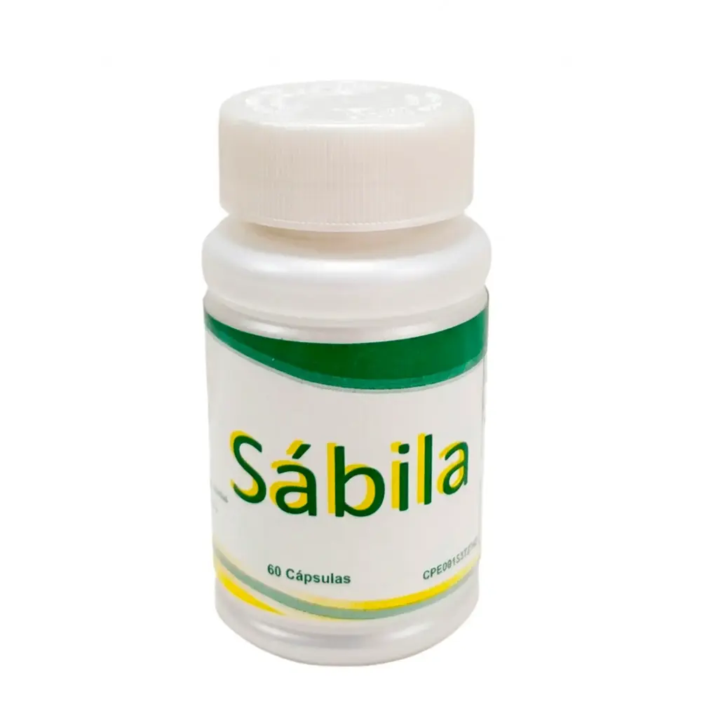 [026-LB] Sabila Aloe Vera Laboratorios Baron's 300mg 60 Cápsulas