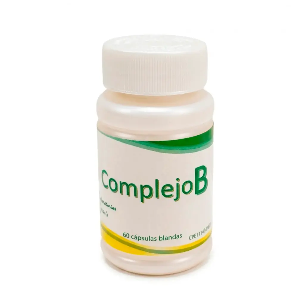 [009-LB] Complejo B Laboratorios Baron's Energía y Bienestar 60 Cápsulas