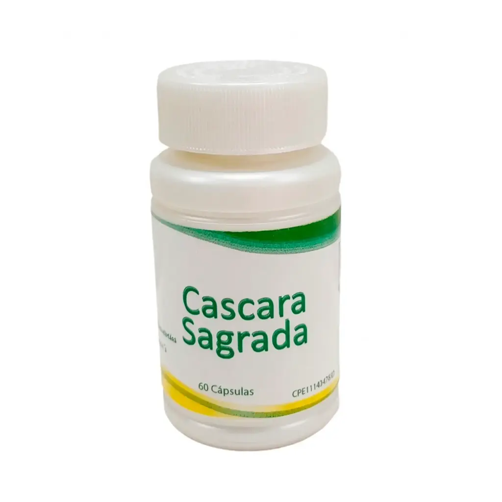 [003-LB] Cáscara Sagrada Laboratorios Baron's 100% Pura  450mg 60 Cápsulas
