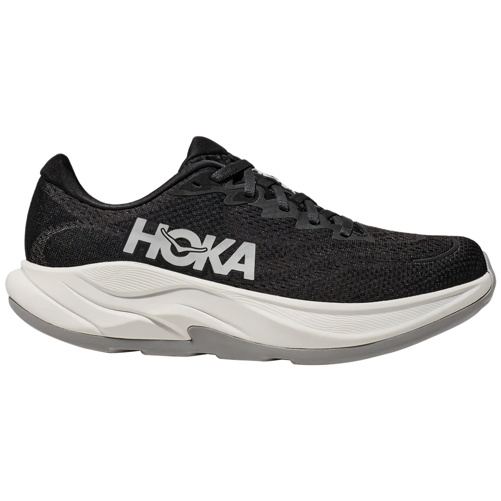 [1155131-BWHT-5.5] Zapato Mujer Running Hoka Rincon 4  (NEGRO/BLANCO, 5.5)