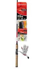 Combo spining Shakespeare carrete Bass 6'.6'' (2 pzas) CMFBASS (1187275)