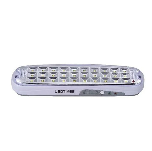 Lámpara de Emergencia Led Hammer Electronic Rectangular Todo Udo Con Difusor 30Led Smd 110v
