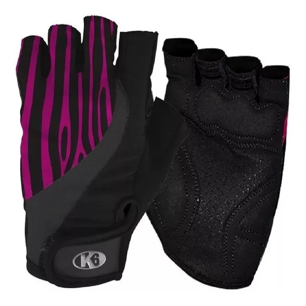 [67063] Guantes para Pesas K6 sin muñequera Lightning para Dama (L)