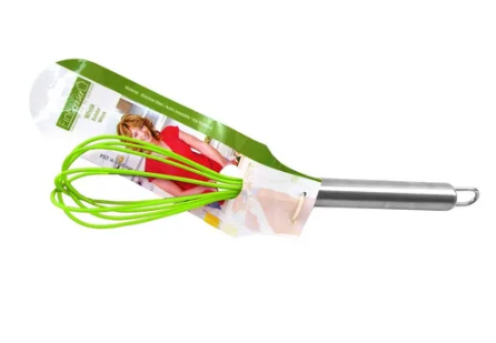 [573-0038] Cucharón Batidor de Cocina Fine Casa Acero Inoxidable (AZUL)