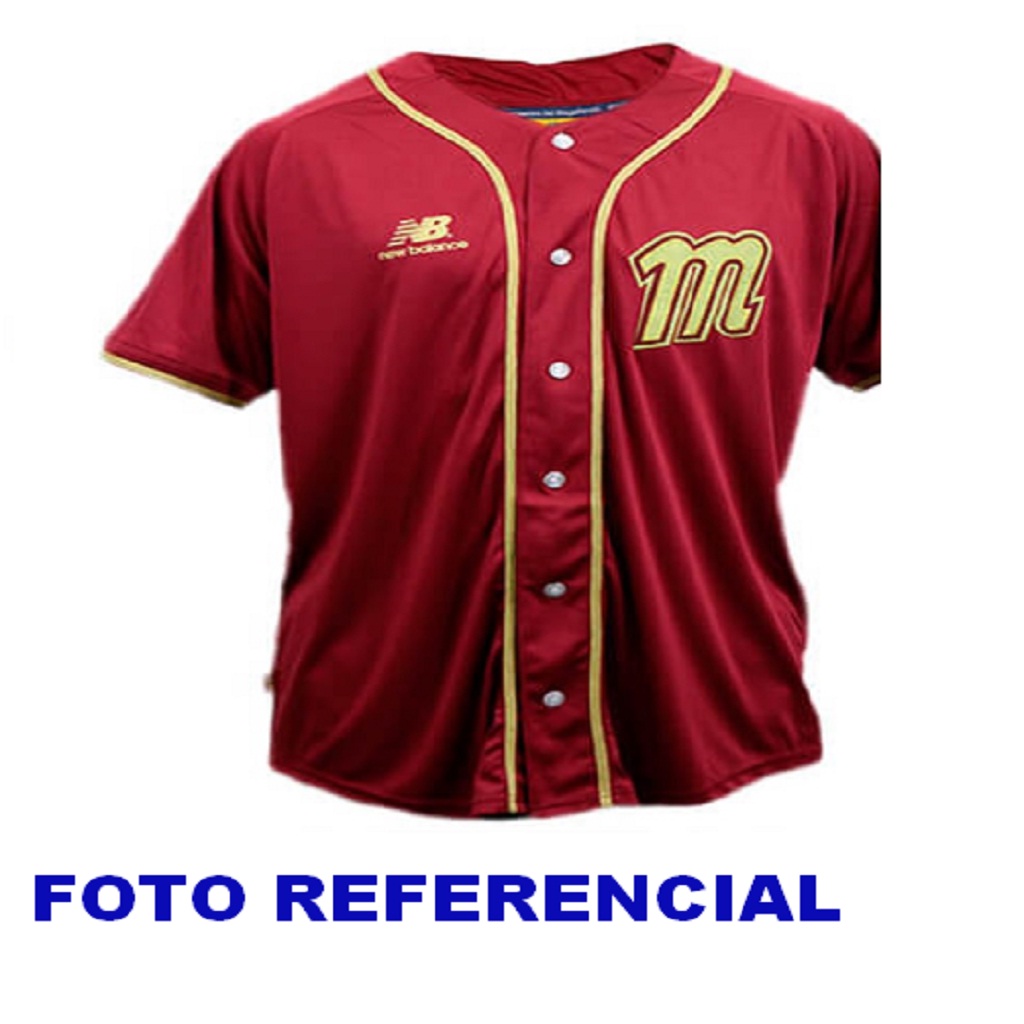 Camisa Magallanes New Balance Caballero Vinotinto