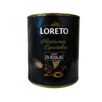 Aceitunas Negras En Rodajas 3350Gr