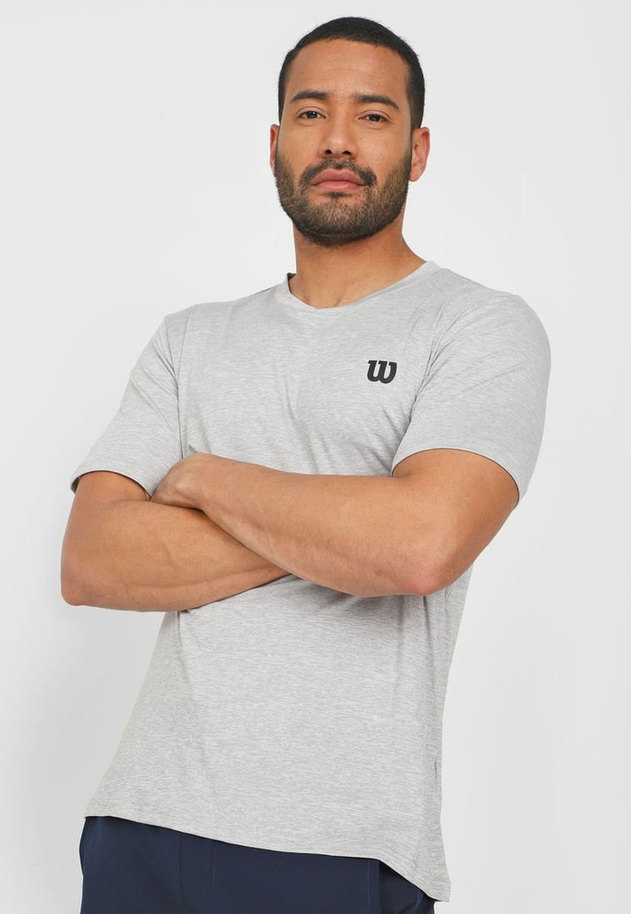 [WT71556] Camiseta Wilson Deslavada Gris Claro 71553 Caballero (L)