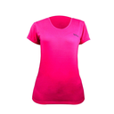 Camiseta Wilson Polyspun Cuello Redondo Estampado Grande Rosa 73186 Dama