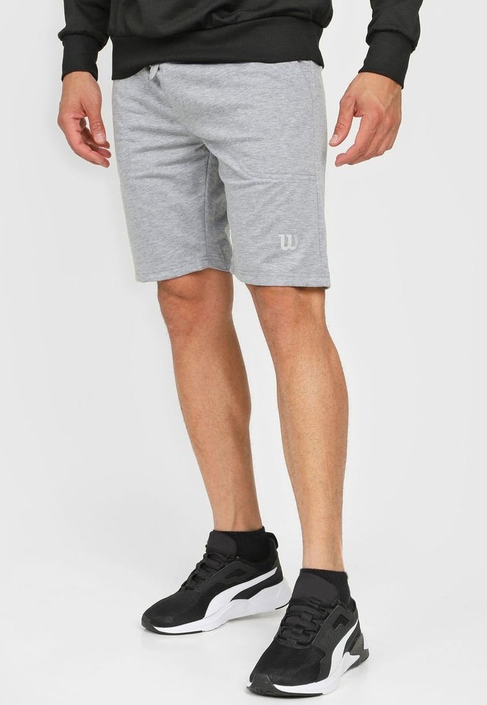 Pantaloneta Wilson French Terry Caballero 79514 Jaspeado