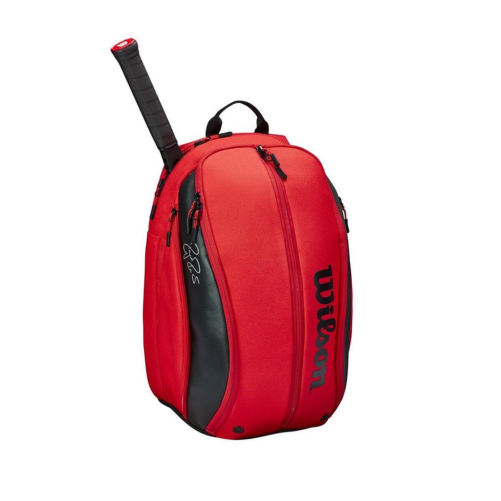 Bolso de Tenis Wilson Roger Federer Dna Backpack (Rj/Ng) (Z530100)