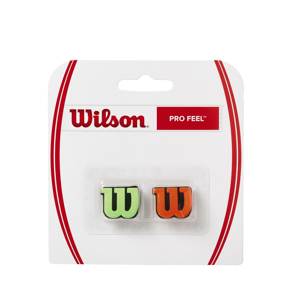 Antivibradores para Raqueta Tenis Wilson Pro Feel Dampener (Vrd/Nrj) (Z5387)