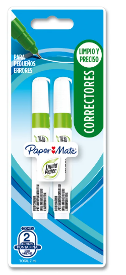Lápiz Corrector Liquid Paper Mini Paper Mate Tx2