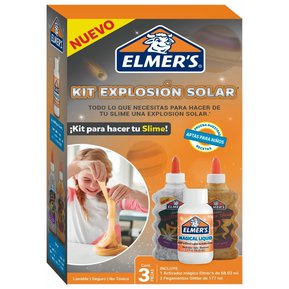 Pack Masa Pegajosa Glitter + Activador Elmer's