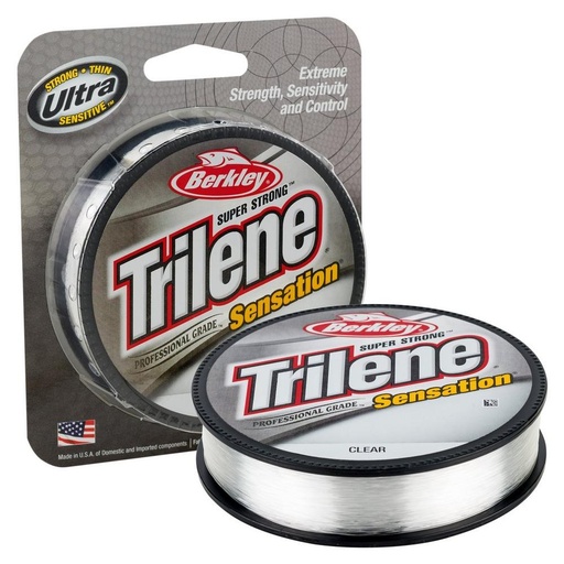 [1205005] Berkley Nylon Trilene Sensation 330Yd 12Lb Blze Orng