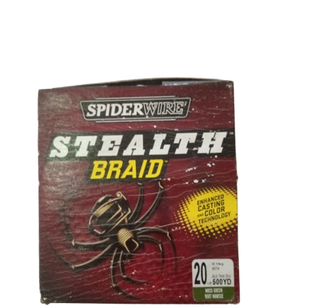 [1206899] Spiderwire Stealh Spdr Stlth 20Lb 500Yd Moss Grn Ss20G-500 