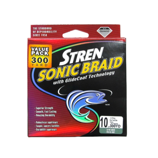[SCB30010-YE] Línea de pesca Stren Sonic Braid (SCB30010-YE)