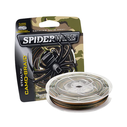 [SS6C-125] Spiderwire Stealth Camo Braid 6 Lb 125 Yd (Camo)