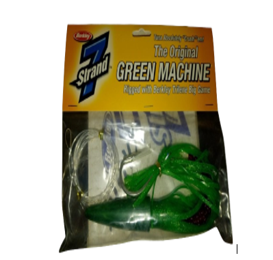 [1140406] 7Strand Green Machine 12" Deep Rigged D1100Mb-13 