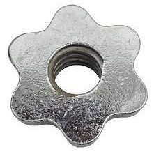 [66629] Collar Cromado para Barra de Rosca Estándar K6 (Par)