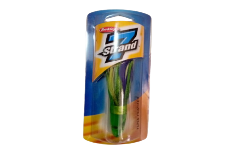 [1104247] 7Strand Tuna Feathers 6 1/2", 2 1/2 Oz Single Carded Tf200-110 Blue Grunt 