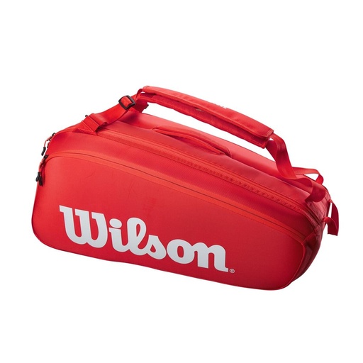 [WR8010501001] Bolso Wilson Super Tour 9 Pk Rojo