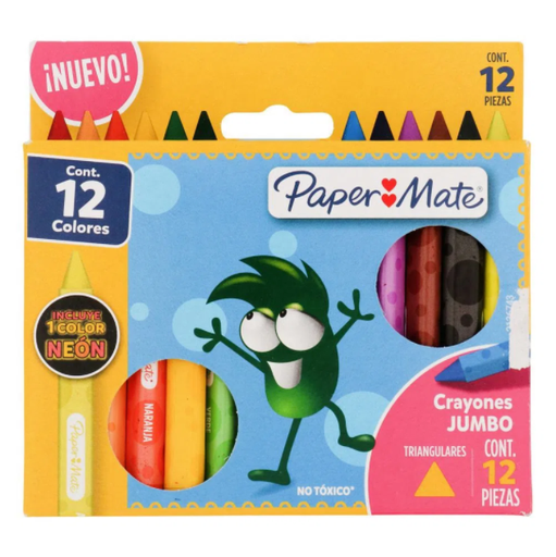 [2136743] Creyón Papermate Triangular Grueso Cx24 (copia)