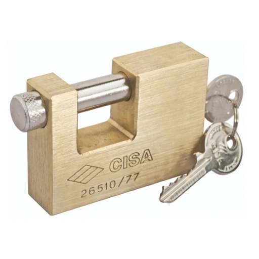 Candado Anticizalla Cisa 77mm Bronce